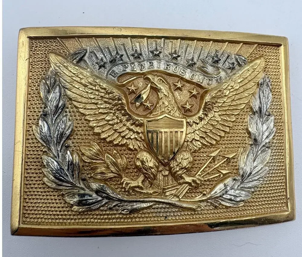 E PLURIBUS UNUM American Eagle Belt Buckle
